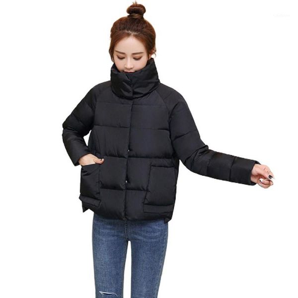 winter jacket women elegant bubble collar thick warm slim down jacket female bread style padded coat outwear1, Black
winter jacket women elegant bubble collar thick warm slim down jacket female bread style padded coat outwear1, Black