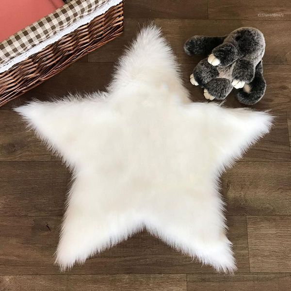 long hairy rug white five pointed star fur area rug artificial wool sheepskin baby room bedroom soft shaggy carpet
long hairy rug white five pointed star fur area rug artificial wool sheepskin baby room bedroom soft shaggy carpet