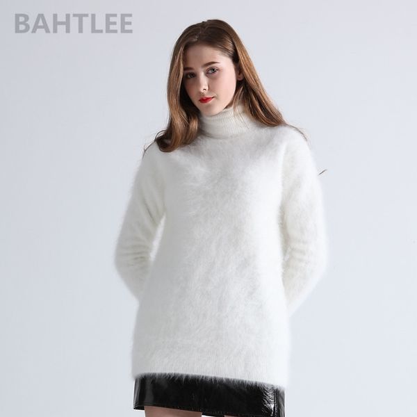 bahtlee winter women's angora jumper turtleneck pullovers knitting sweater long style long sleeve keep warm white y200720, White;black
bahtlee winter women's angora jumper turtleneck pullovers knitting sweater long style long sleeve keep warm white y200720, White;black