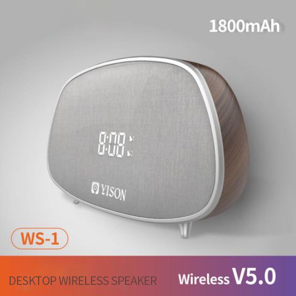 yison ws-1 wireless deskspeaker wooden fm radio,strong bass enhancement, loud volume, bluetooth 5.0 connection, aux & alarm clock
yison ws-1 wireless deskspeaker wooden fm radio,strong bass enhancement, loud volume, bluetooth 5.0 connection, aux & alarm clock