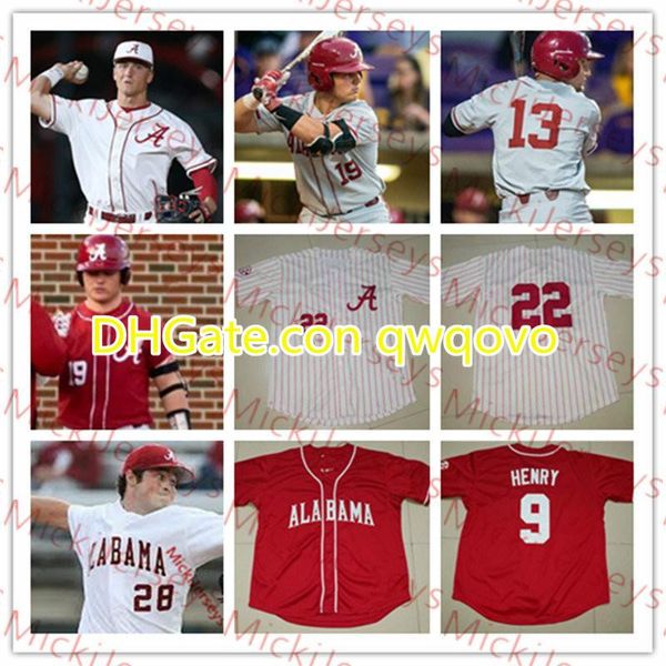 mens custom ncaa alabama crimson tide college baseball jersey jimmy nelson alex avila mikey white cody henry jett manning alabama jersey, Blue;black
mens custom ncaa alabama crimson tide college baseball jersey jimmy nelson alex avila mikey white cody henry jett manning alabama jersey, Blue;black