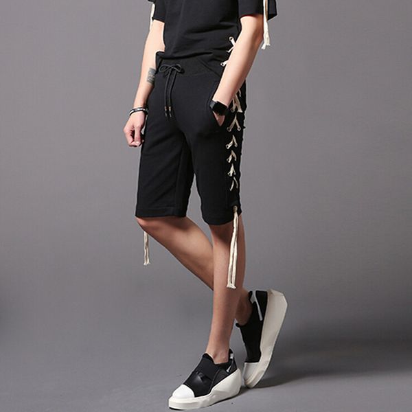 2021 men fashion personality lacing hip hop side hair stylist vintage mens night club stage shorts r2rq, White;black
2021 men fashion personality lacing hip hop side hair stylist vintage mens night club stage shorts r2rq, White;black