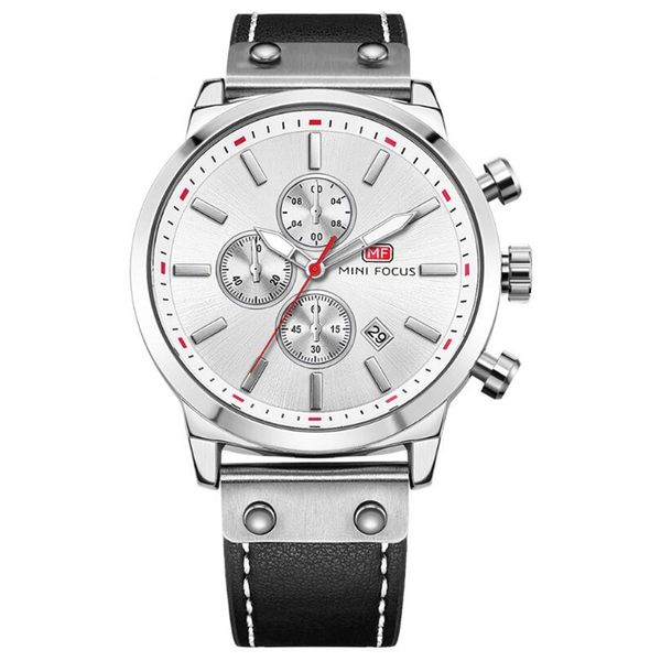 2020 Fashion Casual Men Watches Fashion Sport Leather Watch Mens Date Waterproof Quartz Chronograph Relogio Masculino, Silver
2020 Fashion Casual Men Watches Fashion Sport Leather Watch Mens Date Waterproof Quartz Chronograph Relogio Masculino, Silver