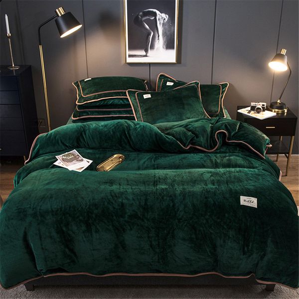milk velvet warm four piece duvet cover double sided velvet bedding supplies many colors on sale
milk velvet warm four piece duvet cover double sided velvet bedding supplies many colors on sale