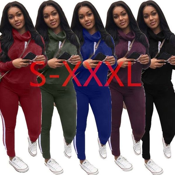 women casual sporting suit turtleneck pullover shirt elastic waist two-piece sets personality letter print women tracksuits, Gray
women casual sporting suit turtleneck pullover shirt elastic waist two-piece sets personality letter print women tracksuits, Gray