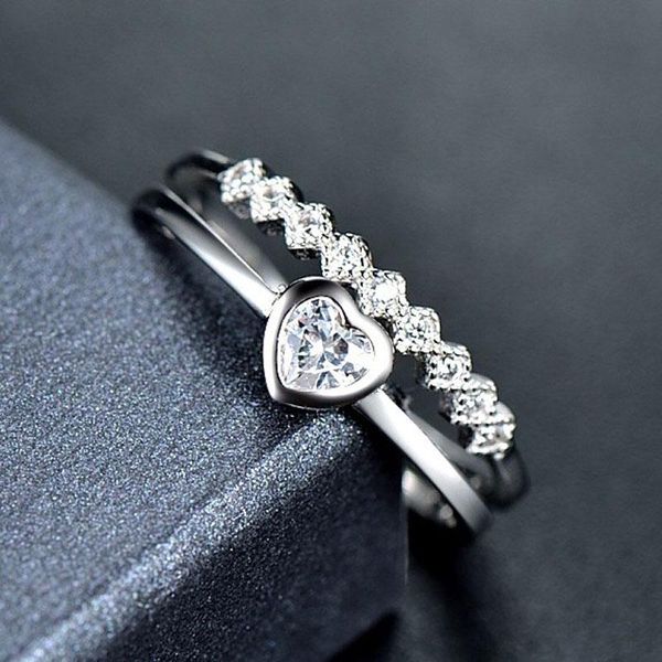 cluster rings mengyi wholesale women trendy adjustable shinning heart cubic zircon party decoration ring fashion jewelry for, Golden;silver
cluster rings mengyi wholesale women trendy adjustable shinning heart cubic zircon party decoration ring fashion jewelry for, Golden;silver