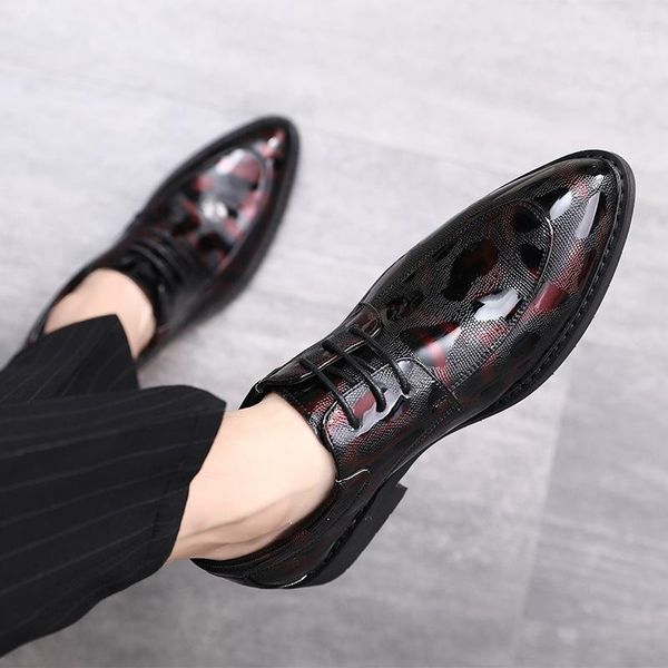 mens floral casual patent leather shoes male tassel lace-up formal business wedding party dress shoes men oxford1, Black
mens floral casual patent leather shoes male tassel lace-up formal business wedding party dress shoes men oxford1, Black
