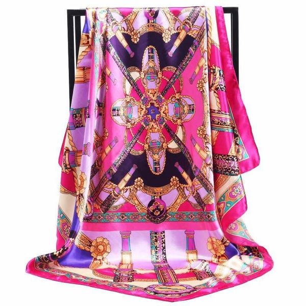 new woman Fashion silk Scarf lattice Printing big Square scarf Decoration wife Gift headscarf high quality Shawl DH015, Blue;gray
new woman Fashion silk Scarf lattice Printing big Square scarf Decoration wife Gift headscarf high quality Shawl DH015, Blue;gray