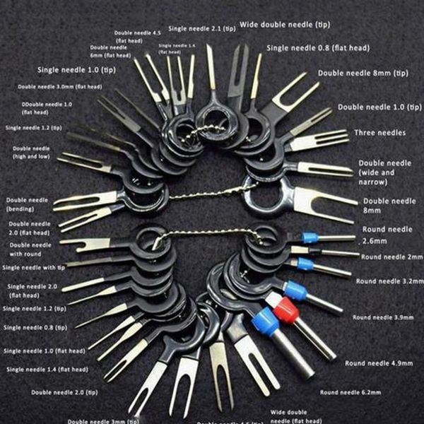 2019 new car terminal removal kit wiring crimp connector pin extractor puller terminal repair profession wmtqlb, Brown
2019 new car terminal removal kit wiring crimp connector pin extractor puller terminal repair profession wmtqlb, Brown