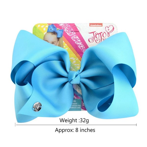 jojo 8 inch siwa hair bow solid color with clips papercard metal girls giant rainbow rhinestone hair accessories hairpin hairband ins n89f, Slivery;white
jojo 8 inch siwa hair bow solid color with clips papercard metal girls giant rainbow rhinestone hair accessories hairpin hairband ins n89f, Slivery;white