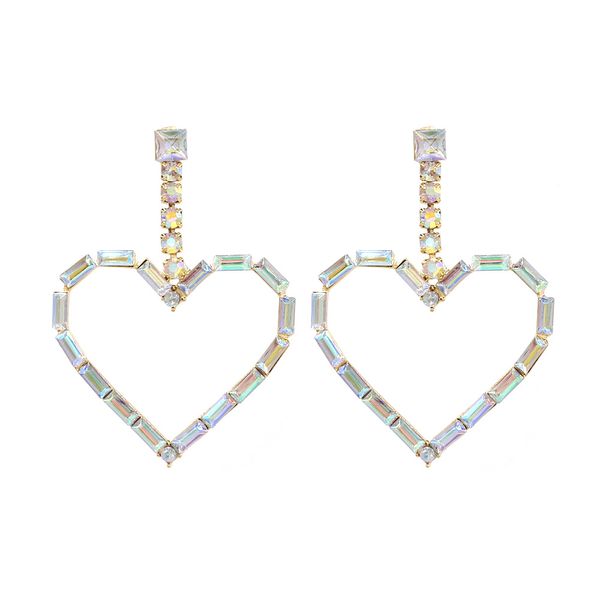 bright heart shaped colorful pendant earrings Europe and America Personality creative network red with a diamond earrings cross-border su, Silver
bright heart shaped colorful pendant earrings Europe and America Personality creative network red with a diamond earrings cross-border su, Silver