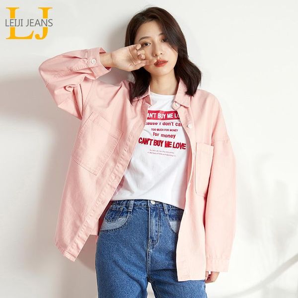 leijijeans 2019 autumn plus size women's denim loose middle shirt denim jacket pink girl fashion long shirt jackets 91401, Black;brown
leijijeans 2019 autumn plus size women's denim loose middle shirt denim jacket pink girl fashion long shirt jackets 91401, Black;brown
