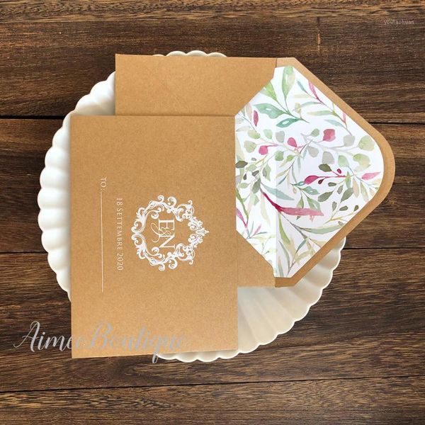 gift wrap brown craft custom envelope with different flower inner ,white color printing1
gift wrap brown craft custom envelope with different flower inner ,white color printing1