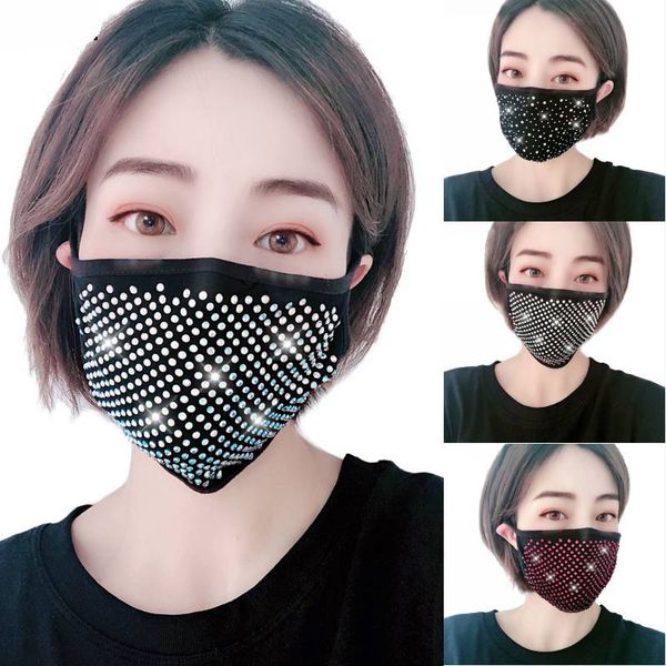 dhl shipping pm2.5 dustproof mask rhinestones facemask for women reusable fashion bling diamond masks breathable mouth cover kimter-z41a, Black
dhl shipping pm2.5 dustproof mask rhinestones facemask for women reusable fashion bling diamond masks breathable mouth cover kimter-z41a, Black