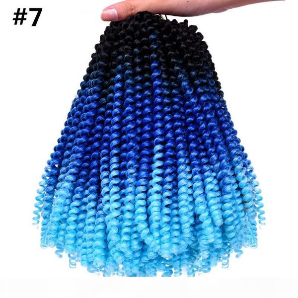 crochet braids 30stands pack spring twist hair extensions colorful ombre kanekalon synthetic braiding hari crochet braids, Black
crochet braids 30stands pack spring twist hair extensions colorful ombre kanekalon synthetic braiding hari crochet braids, Black