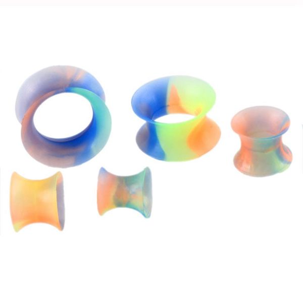 2pcs/lot sile ear stretchers plugs and tunnels ear expander tunnel piercing flexible ear gauges stretch marks for ears q sqckxl, Silver
2pcs/lot sile ear stretchers plugs and tunnels ear expander tunnel piercing flexible ear gauges stretch marks for ears q sqckxl, Silver