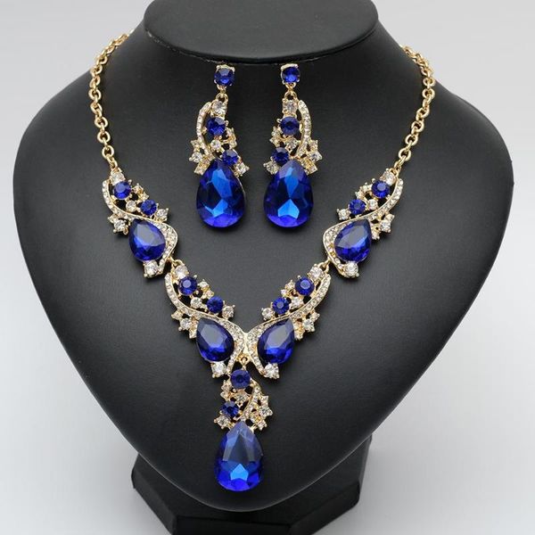 elegant austrian crystal statement necklace earrings bridal wedding costume accessories jewelry sets brides women's gifts, Silver
elegant austrian crystal statement necklace earrings bridal wedding costume accessories jewelry sets brides women's gifts, Silver