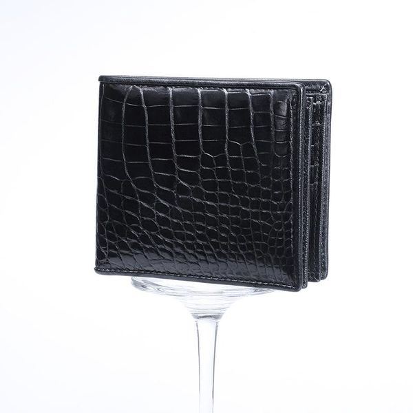 wallets crocodile leather fashion men's wallet business short multi-card purses european style hombres carteras, Red;black
wallets crocodile leather fashion men's wallet business short multi-card purses european style hombres carteras, Red;black