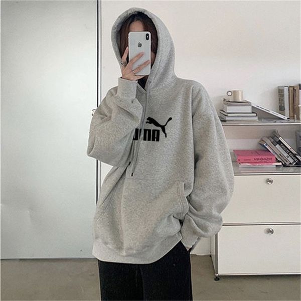 lgrey hooded sweater women's fashion ins plush thickening autumn / winter 2020 korean loose student coat, Black
lgrey hooded sweater women's fashion ins plush thickening autumn / winter 2020 korean loose student coat, Black
