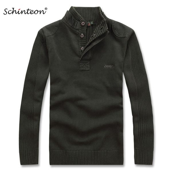 schinteon men warm sweater pullover coats turtleneck purple black army green winter wool primer shirt slim 201124, White;black
schinteon men warm sweater pullover coats turtleneck purple black army green winter wool primer shirt slim 201124, White;black