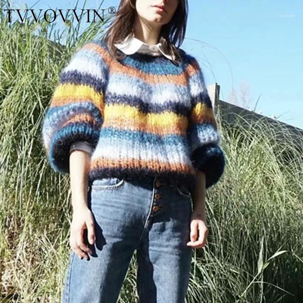 tvvovvin autumn and winter 2020 new sweater women's fashion handmade contrast color loose big size striped pullover sweater tye81, White;black
tvvovvin autumn and winter 2020 new sweater women's fashion handmade contrast color loose big size striped pullover sweater tye81, White;black