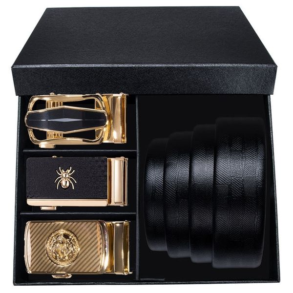 dibangu famous brand box belt men cowhide genuine leather men's belt fashion gold buckle designer belts automatic y200110, Black;brown
dibangu famous brand box belt men cowhide genuine leather men's belt fashion gold buckle designer belts automatic y200110, Black;brown