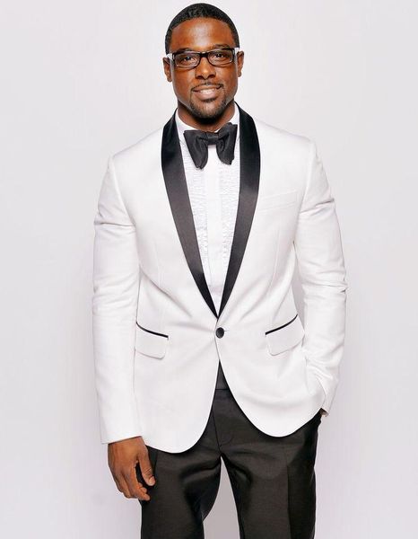 2020 latest coat pant design white shawl lapel custom made wedding suit for men blazer slim fit 2 pieces tuxedo vestido f, White;black
2020 latest coat pant design white shawl lapel custom made wedding suit for men blazer slim fit 2 pieces tuxedo vestido f, White;black