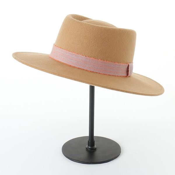 wide brim hats weme 100%wool hat with ribbon winter autumn fedora for elegant lady and gentlemen, Blue;gray
wide brim hats weme 100%wool hat with ribbon winter autumn fedora for elegant lady and gentlemen, Blue;gray