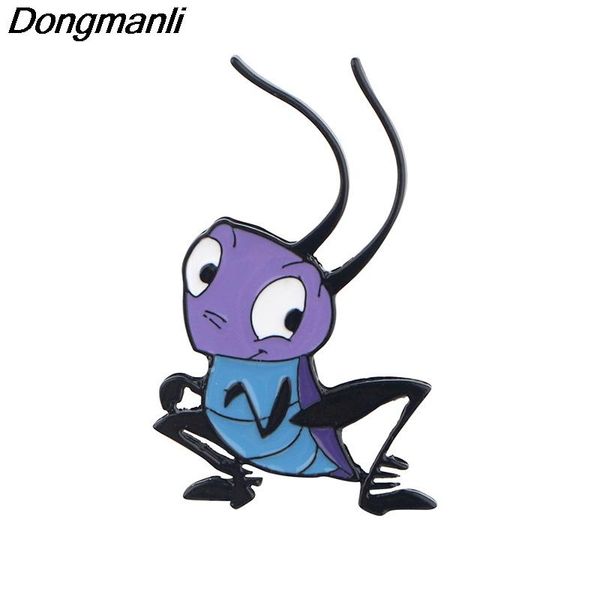 dz47 anime cricket metal enamel pins brooches for women badge lapel collar jewelry, Gray
dz47 anime cricket metal enamel pins brooches for women badge lapel collar jewelry, Gray