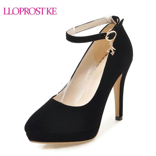 dress shoes lloprost ke ultra high heel pumps woman fashion stiletto flock pointed toe ankle buckle lady size 32-43 my678, Black
dress shoes lloprost ke ultra high heel pumps woman fashion stiletto flock pointed toe ankle buckle lady size 32-43 my678, Black