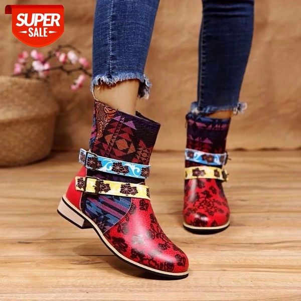 women patchwork ankle boots ladies national style bohemian boots shoes round toe booties 2020 spring autumn buckle #7382, Black
women patchwork ankle boots ladies national style bohemian boots shoes round toe booties 2020 spring autumn buckle #7382, Black