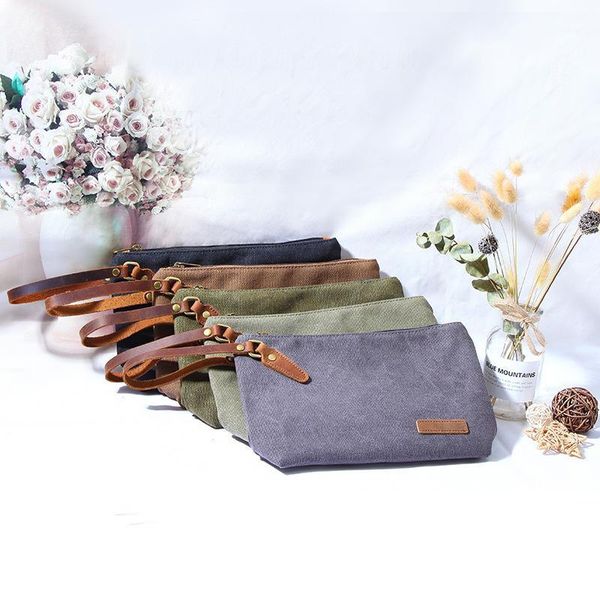 fashion solid color purse makeup canvas cosmetic bag toiletry case pouch travel portable bag makeup1 
fashion solid color purse makeup canvas cosmetic bag toiletry case pouch travel portable bag makeup1