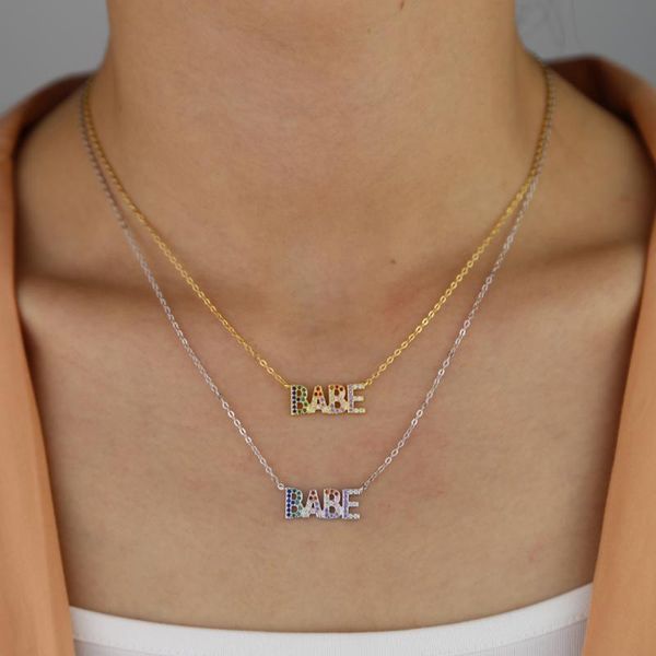 chains drop ship real 925 sterling silver letter babe pendant necklaces for women jewelry paved rainbow cz choker wedding
chains drop ship real 925 sterling silver letter babe pendant necklaces for women jewelry paved rainbow cz choker wedding