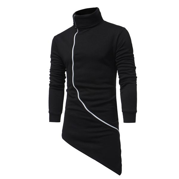 2020 foreign trade new tide models loose trendy men sweater casual hooded coat oblique irregular mens coat, Black
2020 foreign trade new tide models loose trendy men sweater casual hooded coat oblique irregular mens coat, Black