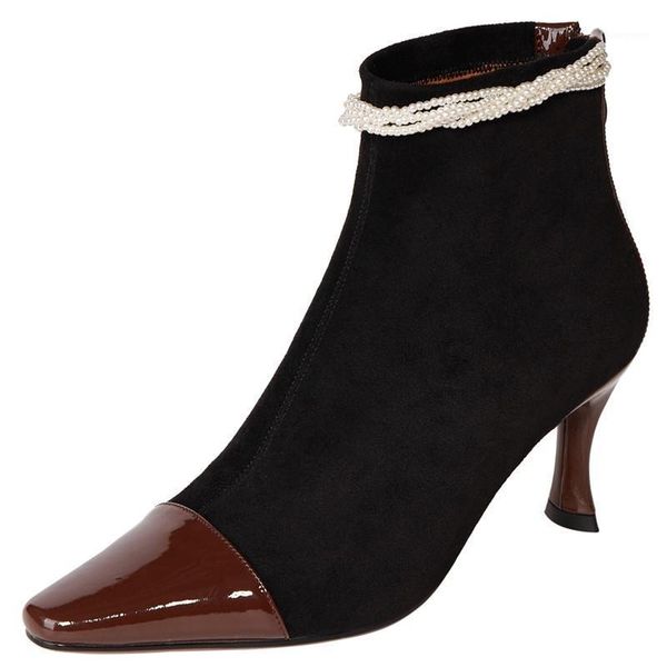 fashion elegant party thin heels shoes bling pointed toe women autumn winter genuine leather fashion casual stiletto ankle boots1, Black
fashion elegant party thin heels shoes bling pointed toe women autumn winter genuine leather fashion casual stiletto ankle boots1, Black