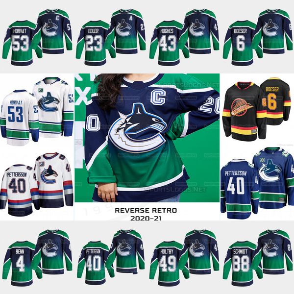 vancouver canucks 2021 reverse retro bo horvat quinn hughes braden holtby alexander edler brandon sutter elias pettersson demko jersey, Black;red
vancouver canucks 2021 reverse retro bo horvat quinn hughes braden holtby alexander edler brandon sutter elias pettersson demko jersey, Black;red
