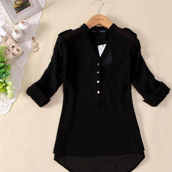 long sleeve blouse women buttons v neck pocket loose pullovers autumn spring elegant blusas femme drop shipping, White
long sleeve blouse women buttons v neck pocket loose pullovers autumn spring elegant blusas femme drop shipping, White