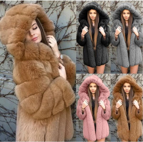 2021 hooded thick coat faux size2 coat luxury faux fur long plus fashion 3 winter women 4xl sleeve women fur jacket fourrure jgudx, Black
2021 hooded thick coat faux size2 coat luxury faux fur long plus fashion 3 winter women 4xl sleeve women fur jacket fourrure jgudx, Black