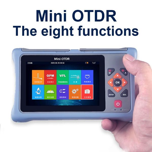 fiber optic equipment handheld mini multi-functional otdr optical time domain reflector intelligent breakpoint test tester
fiber optic equipment handheld mini multi-functional otdr optical time domain reflector intelligent breakpoint test tester