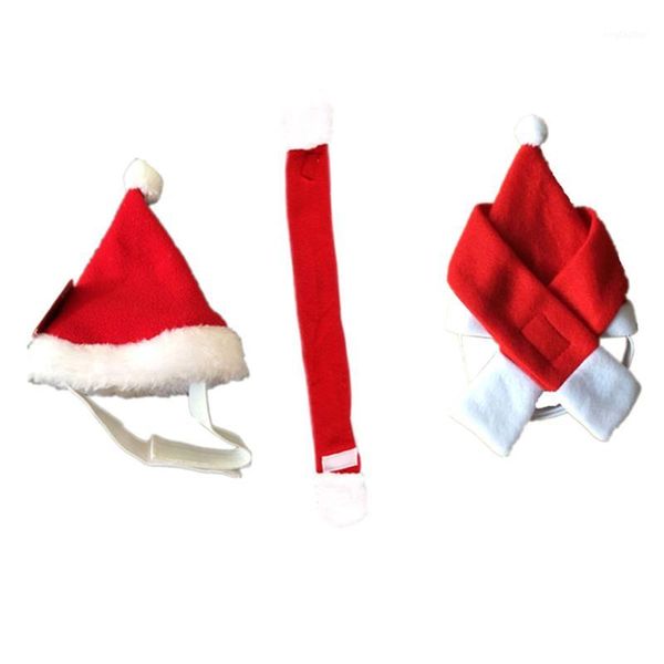 christmas decorations fashion lovely 2pcs/set pet cat dog santa hat + scarf xmas red holiday costume apparel1
christmas decorations fashion lovely 2pcs/set pet cat dog santa hat + scarf xmas red holiday costume apparel1