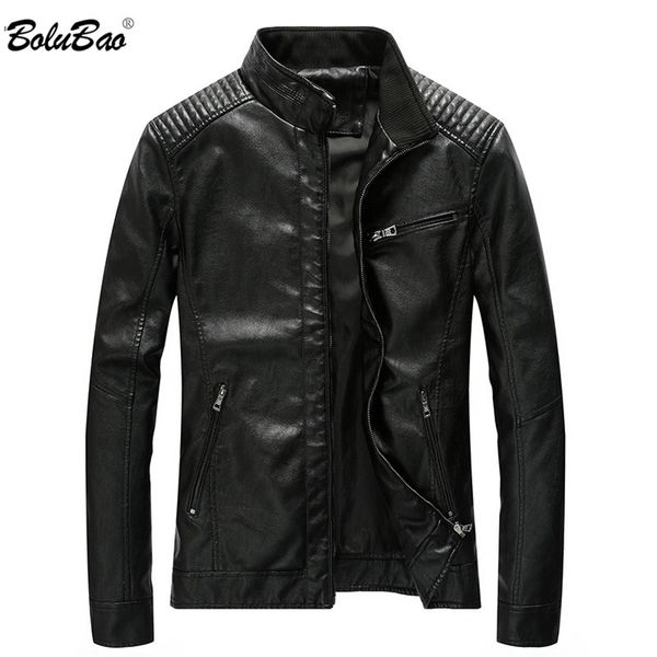 bolubao fashion men's pu jackets coats motorcycle leather jackets men autumn leather clothing male casual brand coats 201215, Black
bolubao fashion men's pu jackets coats motorcycle leather jackets men autumn leather clothing male casual brand coats 201215, Black