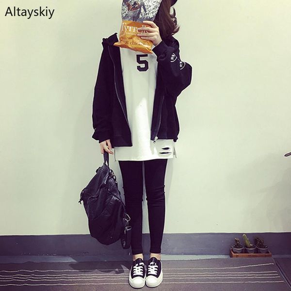 jackets women 2020 zipper loose printed bf ulzzang hooded pockets leisure daily jacket womens soft daily trendy outerwear chic, Black;brown
jackets women 2020 zipper loose printed bf ulzzang hooded pockets leisure daily jacket womens soft daily trendy outerwear chic, Black;brown
