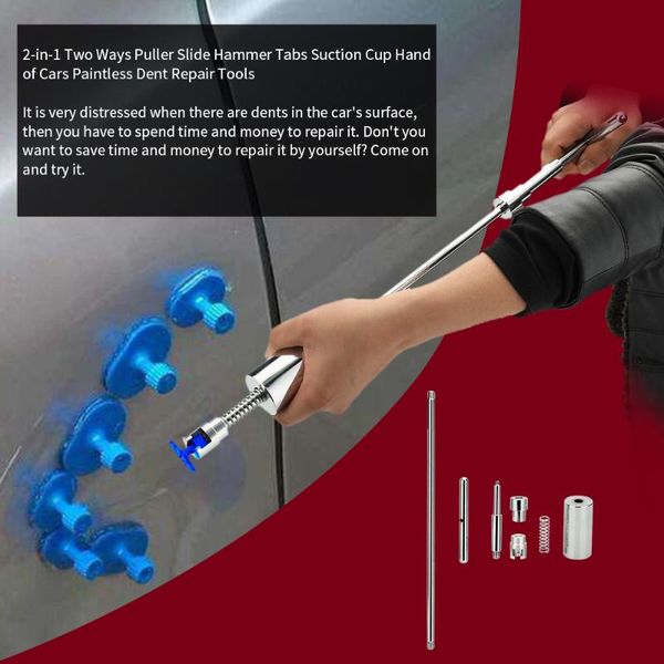 professional hand tool sets 2-in-1 tools 1pcs slide hammer car body dent repair paintless removal glue lifter
professional hand tool sets 2-in-1 tools 1pcs slide hammer car body dent repair paintless removal glue lifter