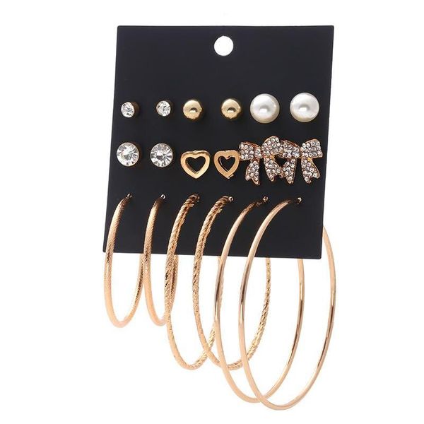 new hoop large earrings european american exaggerated tassel earrings pearl heart cz stud round earrings double wmtlsy jeneffer, Golden;silver
new hoop large earrings european american exaggerated tassel earrings pearl heart cz stud round earrings double wmtlsy jeneffer, Golden;silver