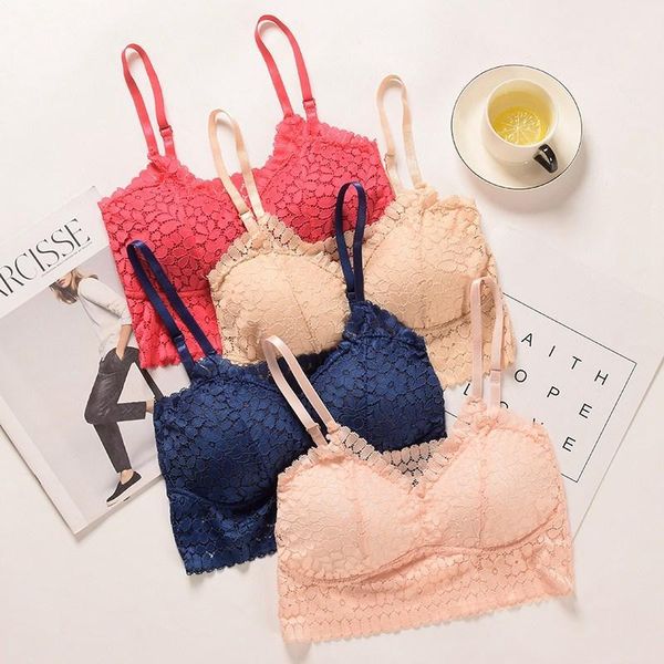 women bra beauty back strap bottom without rim lace tube solid color jacquard knitted bra1, Black;white
women bra beauty back strap bottom without rim lace tube solid color jacquard knitted bra1, Black;white