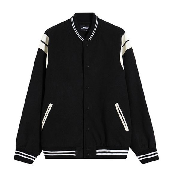 men's jackets high street oversize men's sports style loose casual flight jacket patchwork coat, Black;brown
men's jackets high street oversize men's sports style loose casual flight jacket patchwork coat, Black;brown