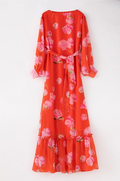 plus size dress 2020 autumn a line long sleeve dress prom fashion crew neck red flora print brand same style yimi, Black
plus size dress 2020 autumn a line long sleeve dress prom fashion crew neck red flora print brand same style yimi, Black