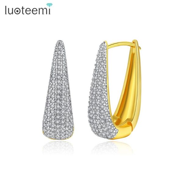luoteemi new bohemia big gold color hoop earrings for women girl daily life party micro cubic zirconia fashion jewellery gifts, Golden;silver
luoteemi new bohemia big gold color hoop earrings for women girl daily life party micro cubic zirconia fashion jewellery gifts, Golden;silver
