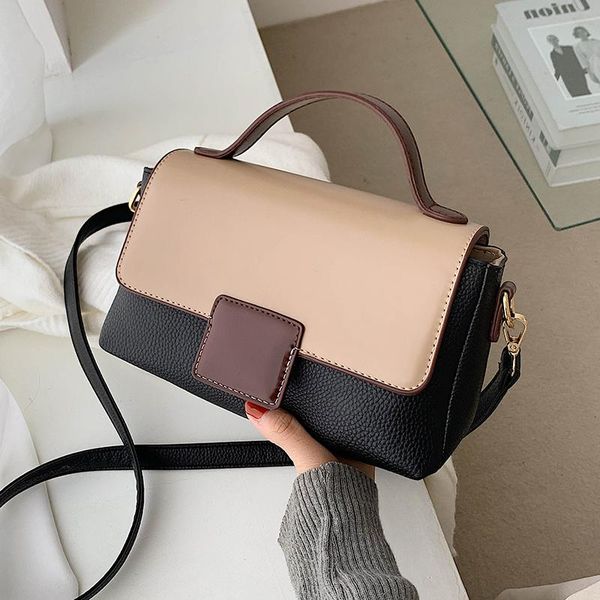 cross body contrast color square tote bag 2021 fashion pu leather women's designer handbag small shoulder messenger
cross body contrast color square tote bag 2021 fashion pu leather women's designer handbag small shoulder messenger