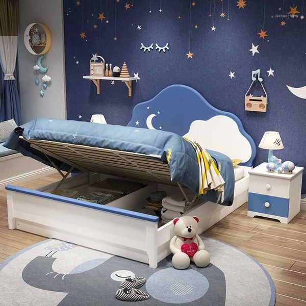 baby cribs northern european-style solid wood children's bed boys and girls single cloud flower 1.35m net red princess with fence1
baby cribs northern european-style solid wood children's bed boys and girls single cloud flower 1.35m net red princess with fence1
